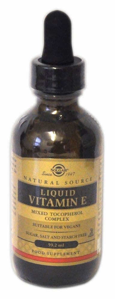 Solgar Liquid Vitamin-E Mixed Tocopherol Complex 59 2 Ml Solgar Liquid Vitamin-E Mixed Tocopherol Complex 59 2 Ml