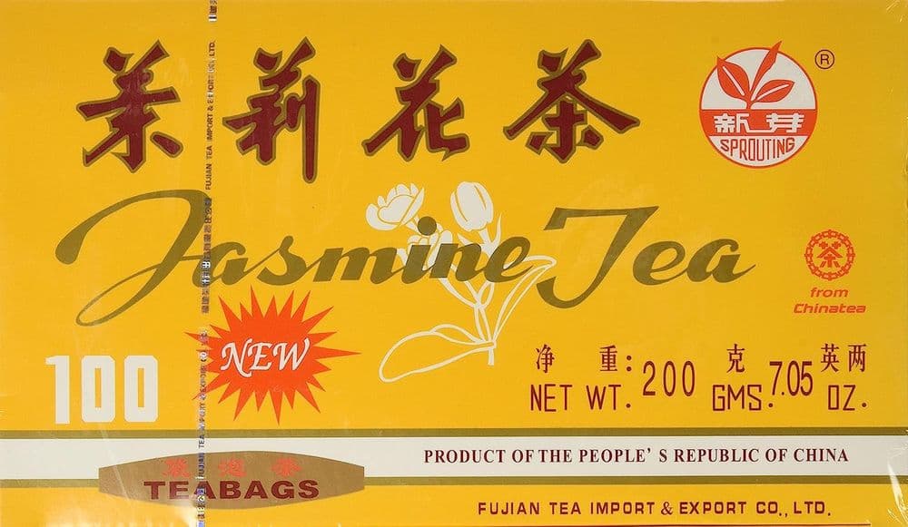Sprouting Chinese Jasmine Green Tea 100 Bags 200g