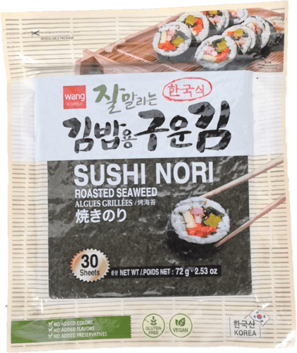 Sushi Nori / Roasted Seaweed / 30 sheets / 72g / Vegan / Gluten Free