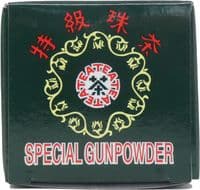 Temple Of Heaven Special Gunpowder Gun Powder Green TEA - 125G Loose Rolled Leaf