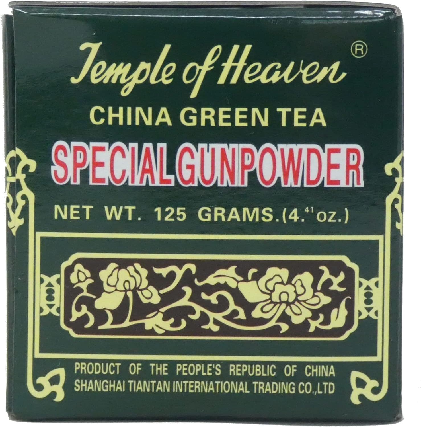 Tea Gun Temple Of Heaven Special Gunpowder Gun Powder Green TEA - 125G Loose ...
