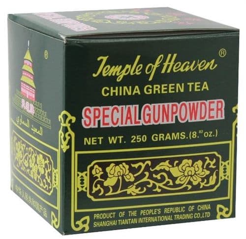 Temple Of Heaven Special Gunpowder Gun Powder Green TEA - 250G Loose
