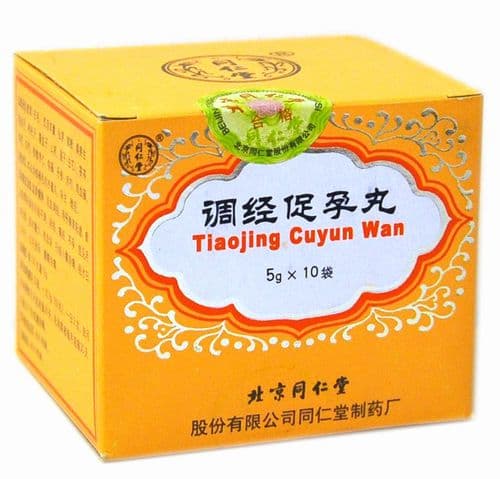 Tong Ren Tang Tiao Jing Cu Yun Wan Tiaojing Cuyun Wan Promote Pregnancy