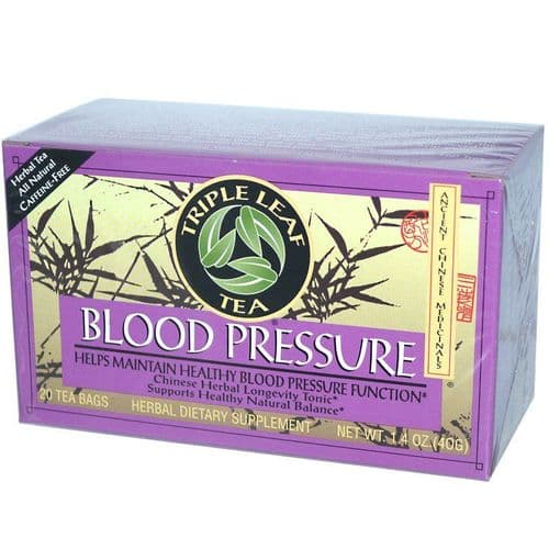 Triple Leaf Tea Herbal Blood Pressure Tea Drink
