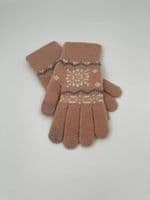 Winter hands knitted warm women winter gloves magic custom