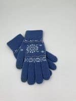 Winter hands knitted warm women winter gloves magic custom