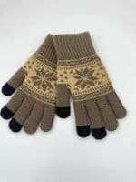 Winter hands knitted warm women winter gloves magic custom