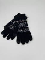 Winter hands knitted warm women winter gloves magic custom