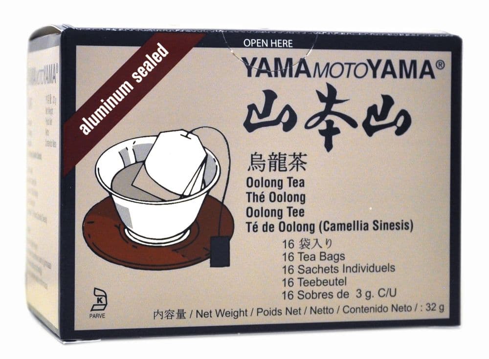 YamaMotoYama Aluminium Sealed Oolong Tea 48g 16 teabags