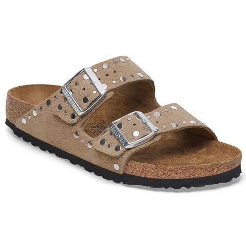 Birkenstock ARIZONA RIVET Suede Leather Mule