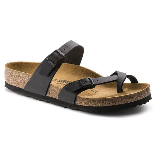 Birkenstock MAYARI Black Toepost Mule