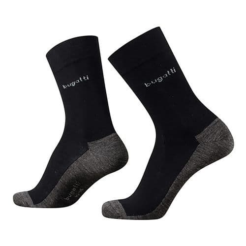 Bugatti 6906 2 Pack Thermal Socks