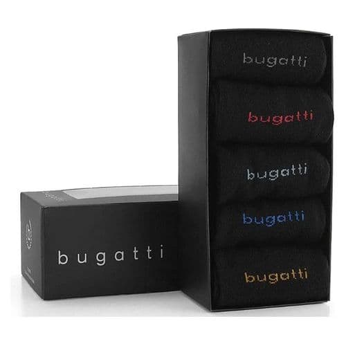 Bugattti 6260 5 Pack logo socks