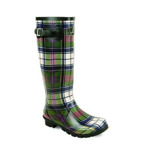 Lunar TARTAN Wellington Boot