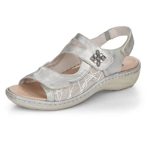Remonte D7647 Silver Sandal