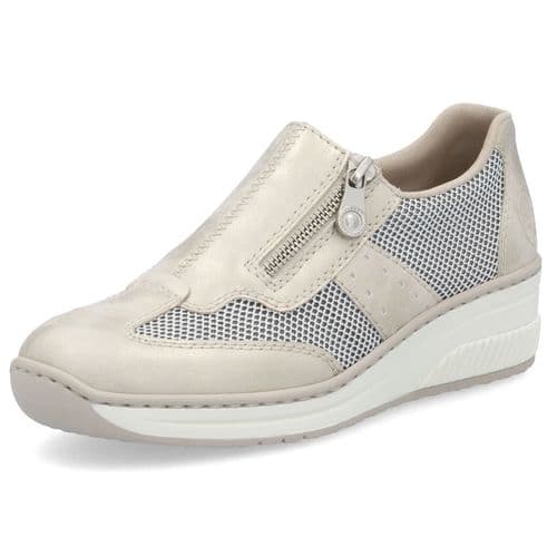 Rieker 48760 Wedge Zip Trainer