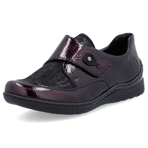 Rieker 48951 Velcro Strap Shoe