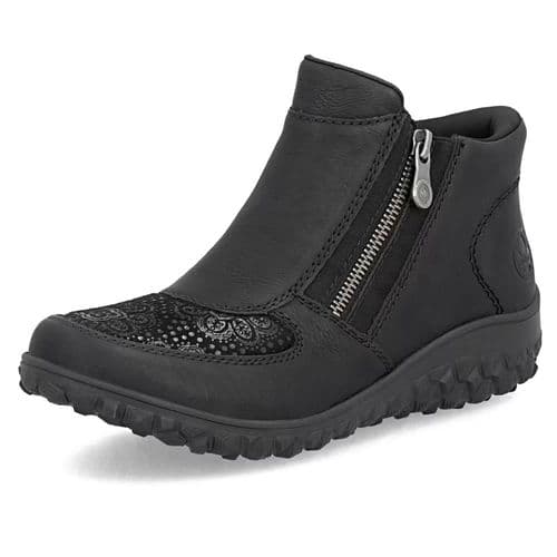 Rieker 59558 Extra Wide Ankle Boot