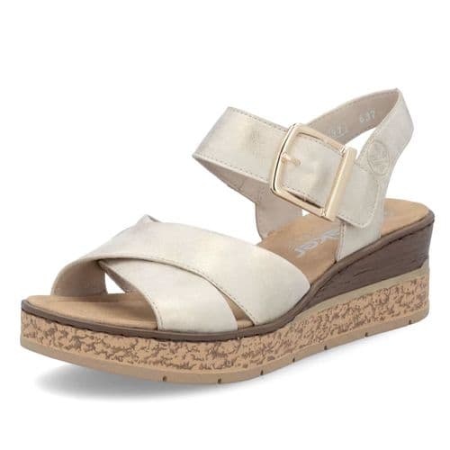 Rieker 63795 Wedge Sandal