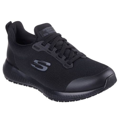 Skechers 77222EC Squad Slip Resistant Trainer