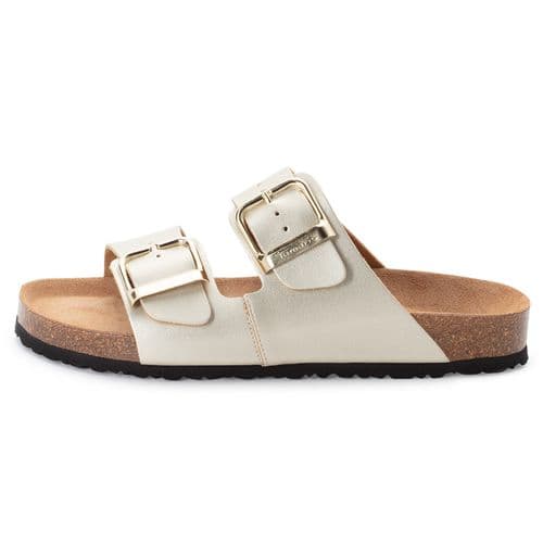 Tamaris 27503-42 Double Buckle Mule