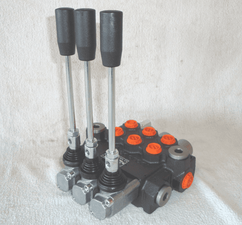 3 Lever Valve For Tilt Slide Recovery Truck (On Lever 3 Pneumatic/24v) (CAP)