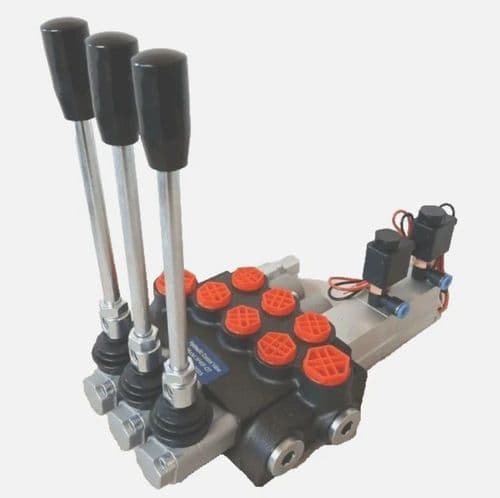 3 Lever Valve For Tilt Slide Recovery Truck (On Lever 3 Pneumatic/24v) PT
