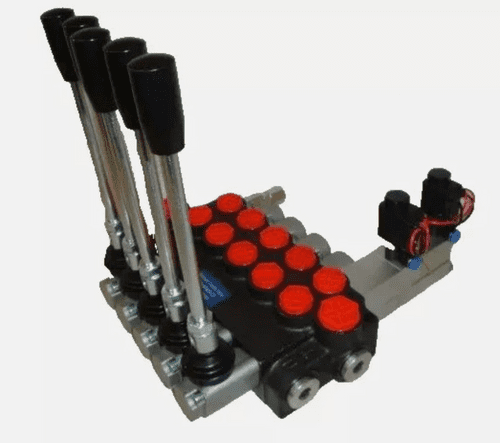 5 Lever Valve For Tilt Slide Recovery Truck ( On Lever 5 Pneumatic/24v) PT