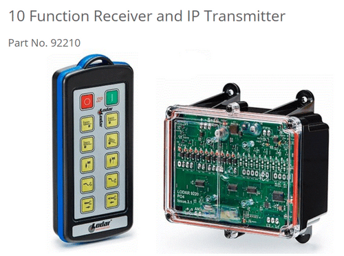 Lodar 10 Function IP Remote Control System With Master 92210-3