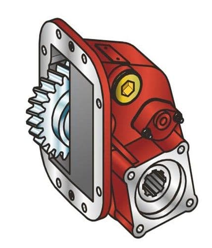 Scania GR801 Side Mount Power Take Off Unit  ISO - P15S3P11294