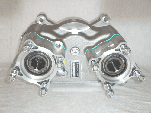 ZF Twin Output Power Take Off Unit **HEAVY DUTY** (ISO) 2 x 4 Bolt Outputs