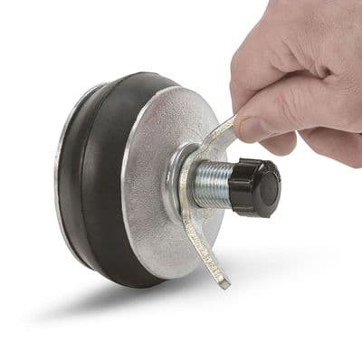 100mm / 4 Inch Expanding Aluminium Pipe Stopper - Pack of 4