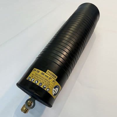 150-200mm / 6-8 Inch Blank Inflatable Pipe Stopper - 6 Bar