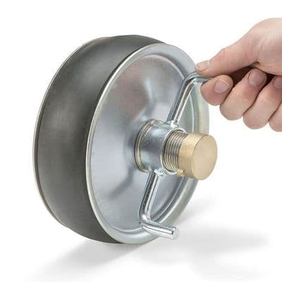 175mm / 7 Inch Expanding Steel Pipe Stopper - Pack of 2