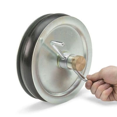 225mm / 9 Inch Expanding Steel Pipe Stopper - Pack of 2