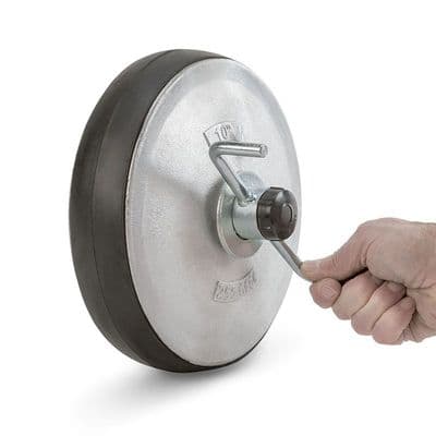 250mm / 10 Inch Expanding Aluminium Pipe Stopper - Pack of 2