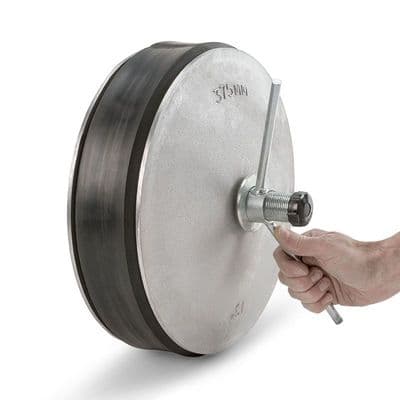 375mm / 15 Inch Expanding Aluminium Pipe Stopper - Pack of 2