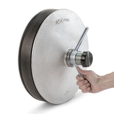 450mm / 18 Inch Expanding Aluminium Pipe Stopper - Pack of 2