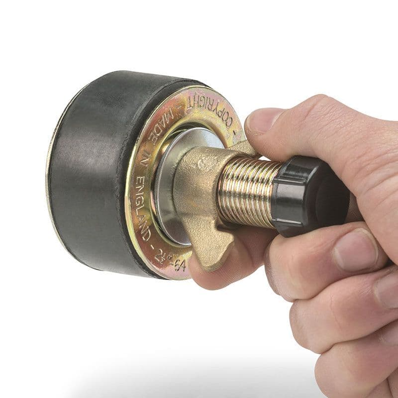 65mm / 2 5 Inch Expanding Steel Pipe Stopper Pack of 4