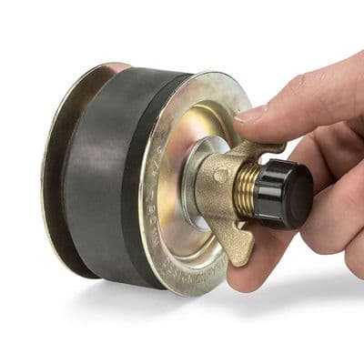90mm / 3.5 Inch Expanding Steel Pipe Stopper - Pack of 4