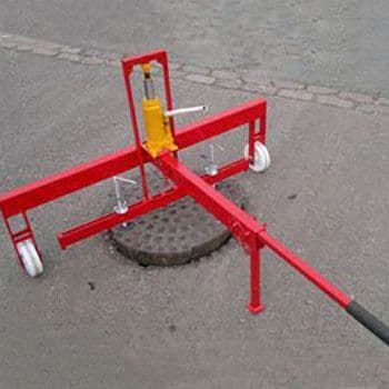 Lightweight Hydraulic Manhole Cover Lifter