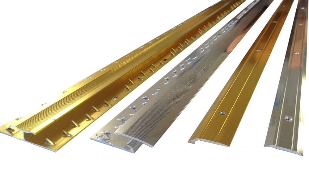 Brass/Silver Threshold strips/door bars various types