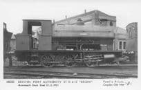 0-6-0 Train at Bristol Shed Station in 1931 Pamlin Prints Railway RPC Postcard