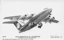 100 Feederliner British Aerospace Plane Dan Air Photo Postcard