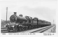 108 Great Central Atlantic Old Train in 1910 Pamlin Prints Railway RPC Postcard