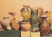 13th Century Antique Stamford Post Roman Ware Pottery Postcard