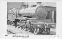 14623 Old Train at Balornock Shed Station Pamlin Prints Railway RPC Postcard
