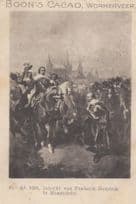 1632 Frederik Hendrik Siege of Maastricht Old Dutch Trade Card