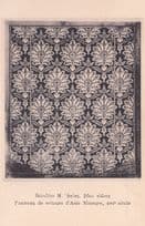 16th Century Oriental Asian Panel Panneau Antique Postcard