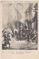 1813 William Prince Of Orange Dutch Cacao Military Old Trade Card